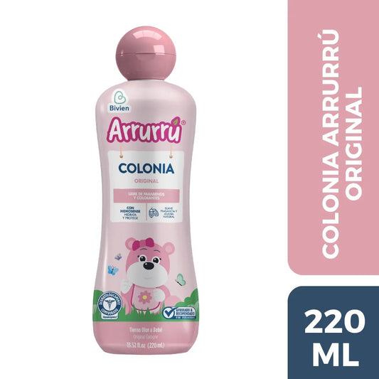Arruru - Colonia bebé Rosada 220ml