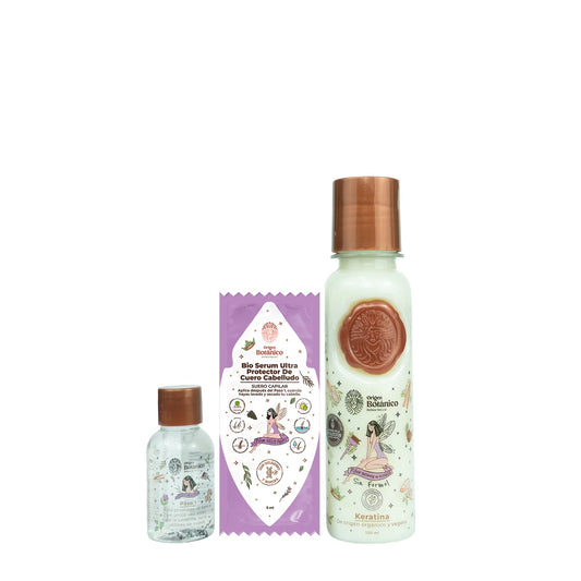 Origen Botanico - Kit de keratina evolución 120ml - 1 persona (pequeña)