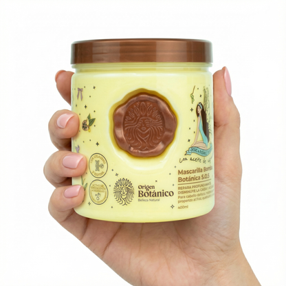 Origen Botanico - Mascarilla bomba botánica S.O.S 400mL