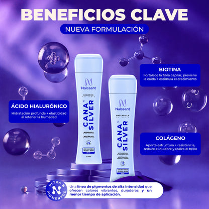 Beneficios de la Mascarilla Matizante Cana Silver Naissant