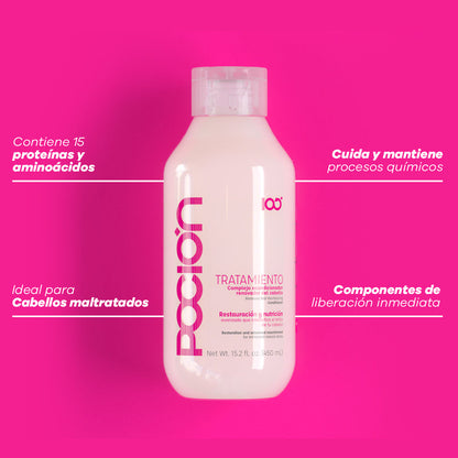 La Poción - Tratamiento Acondicionador de Reparación 450mL