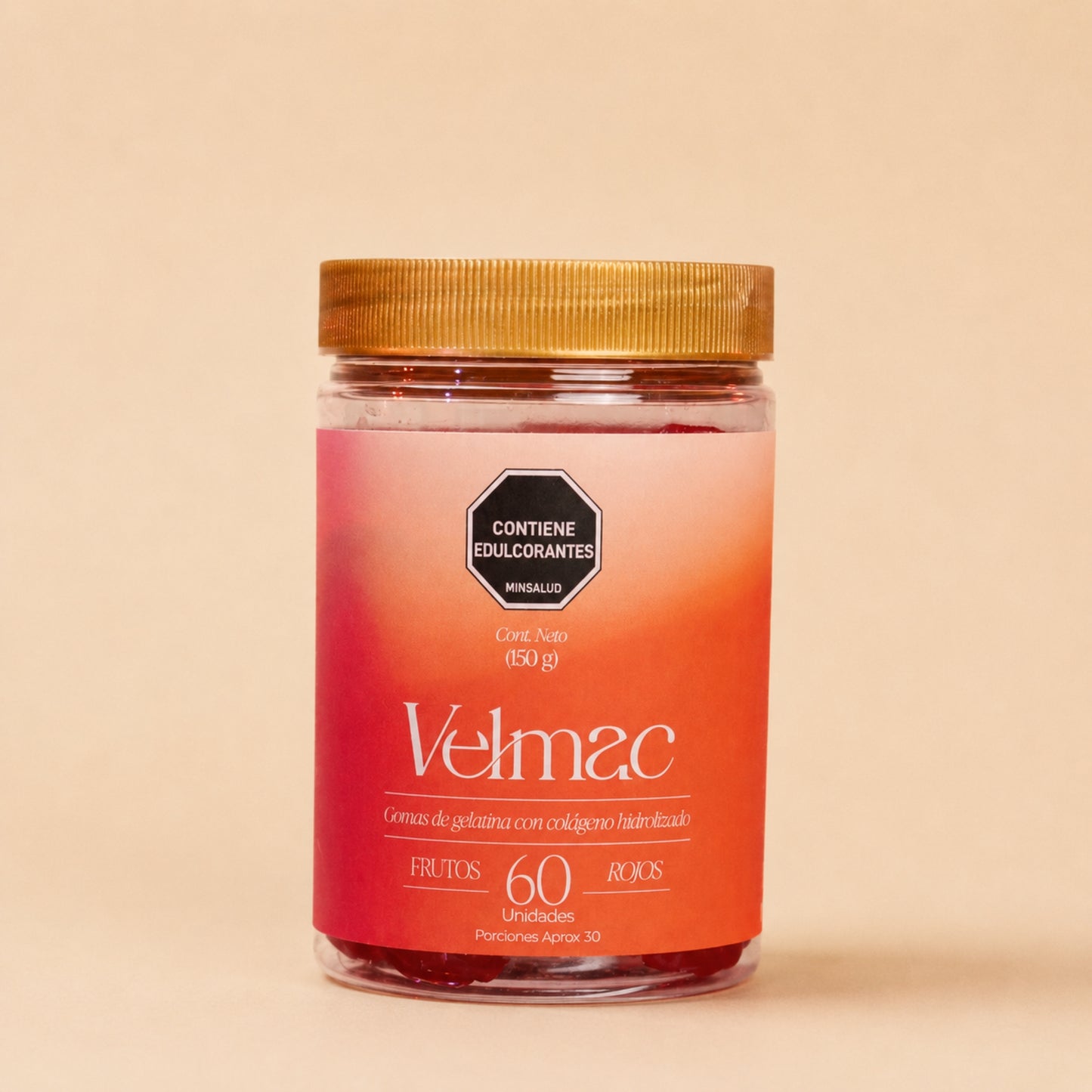 Velmac - Gomas de gelatina con colágeno hidrolizado