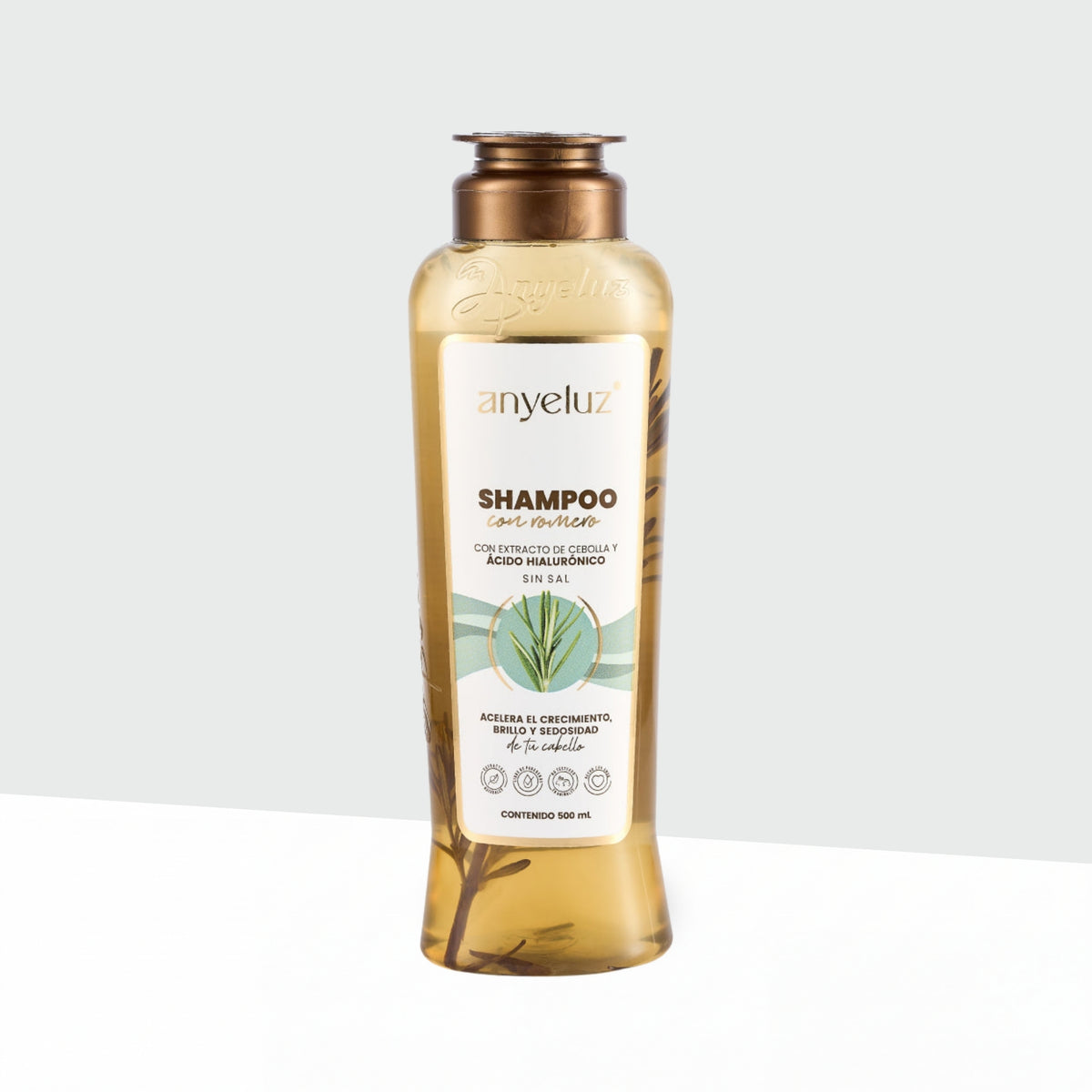 Anyeluz - Shampoo con Romero 500ml