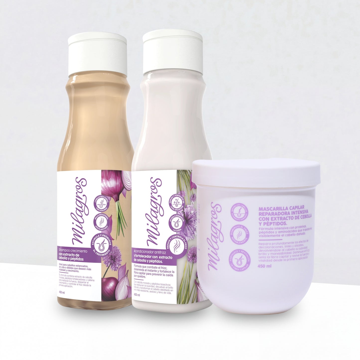 Milagros - Kit Crecimiento y Antifrizz