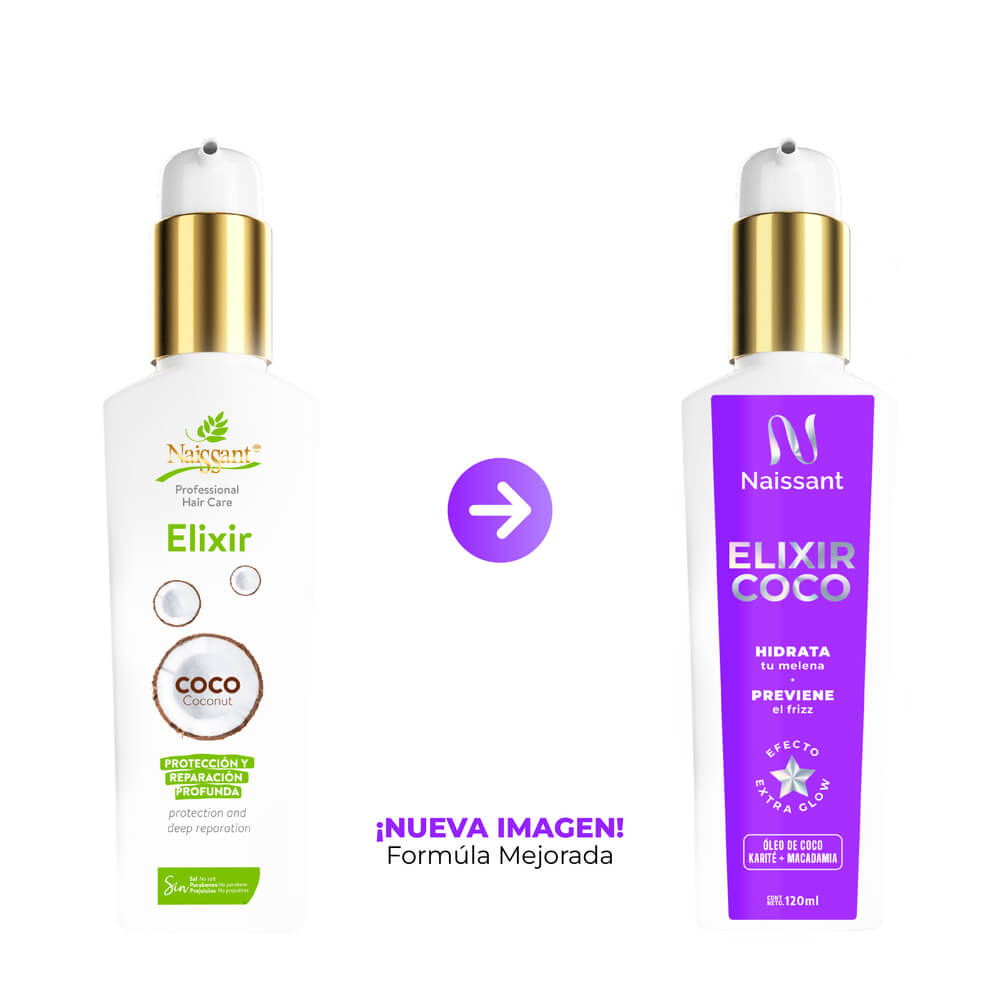 Elixir Aceite de Coco Naissant 120 ml - imagen oficial
