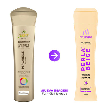 Champú Matizante Perla Beige Naissant 300 ml - imagen oficial